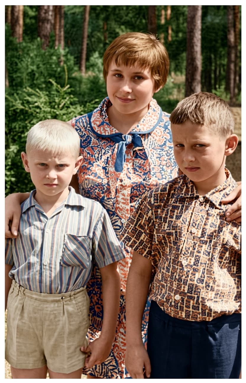 Детский портрет после